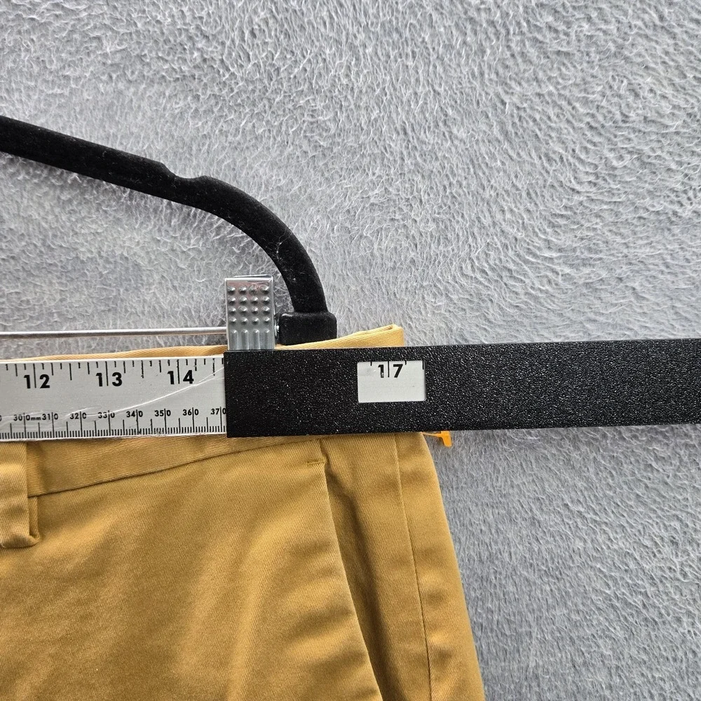 Banana Republic Men Pants 34X34 Tan Chino Twill Emerson Straight‎ Fit Button